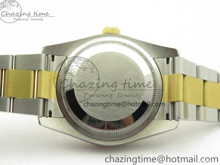 0404 Reliable Datejust 116234 36mm DJF 1:1 Best Edition Black Com Diam Dial On SS YG Oyster Bracelet SA3135 V 3487